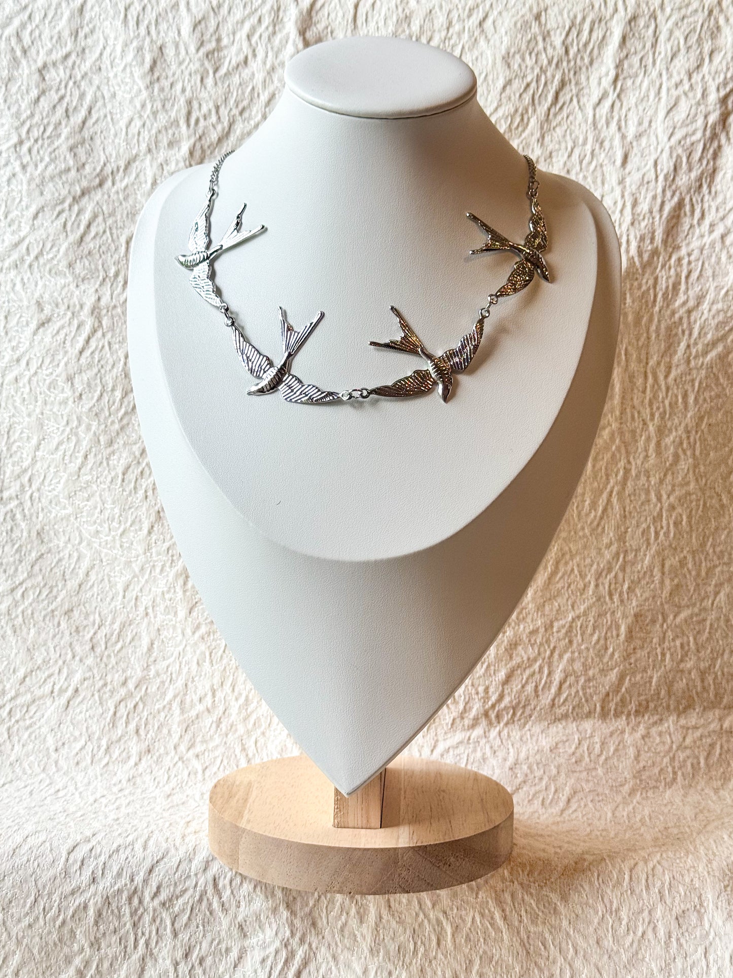 Flying Birds Necklace