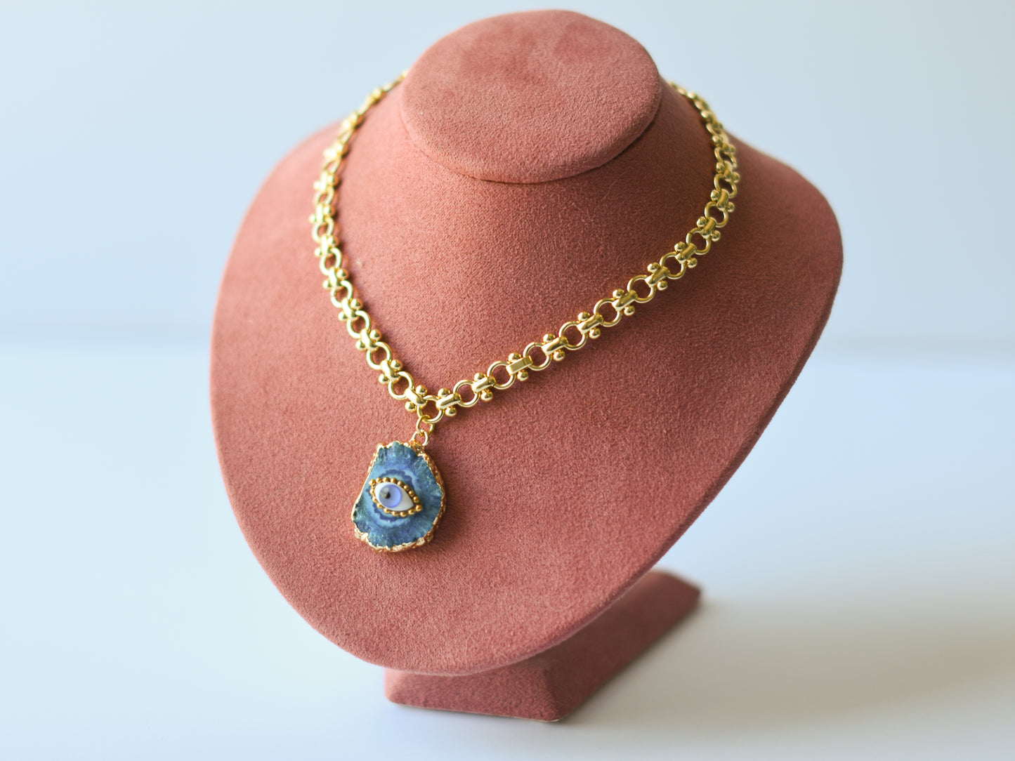 Mystic Slice Charm Necklace