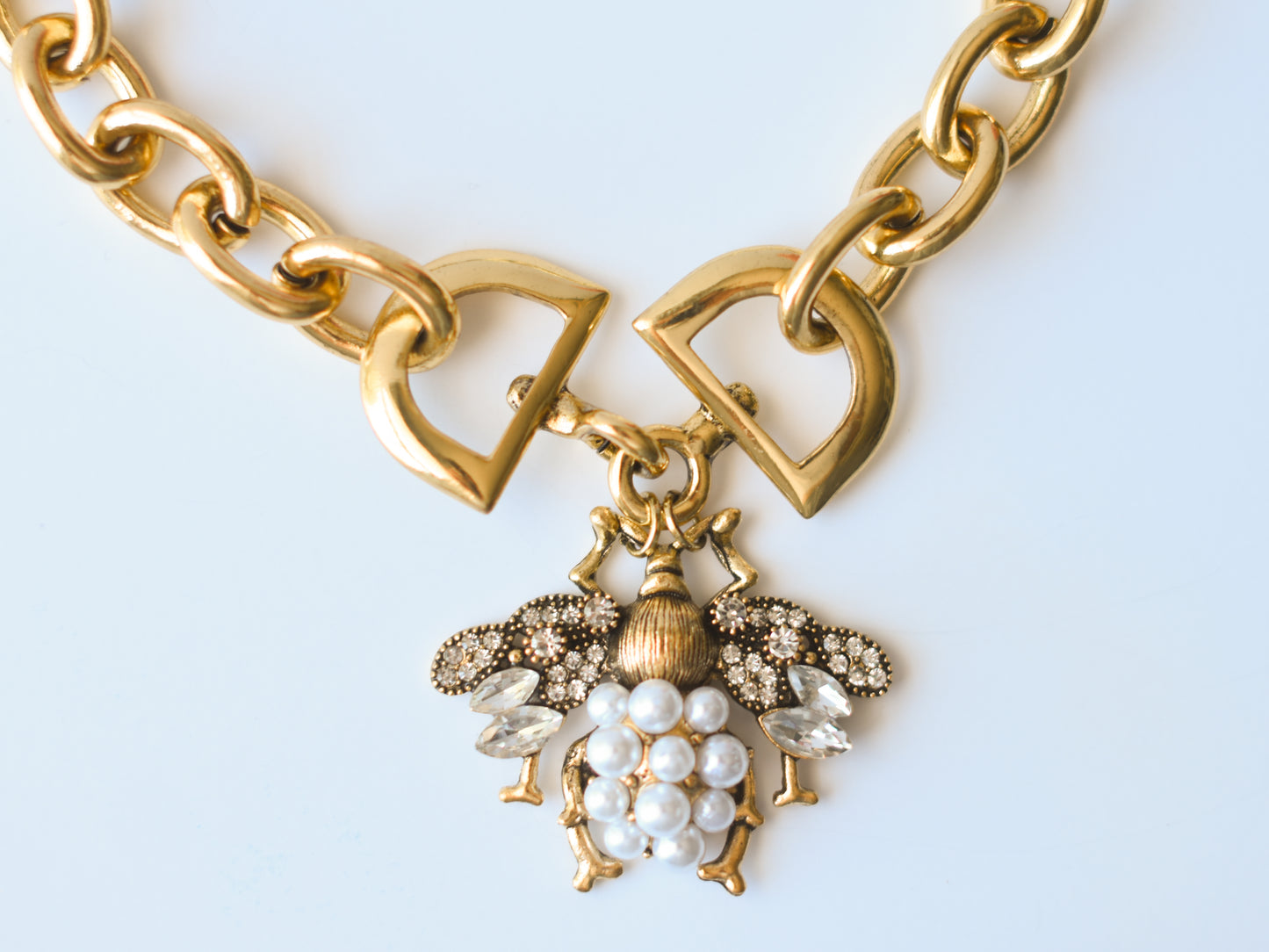Queen Bee Statement Necklace
