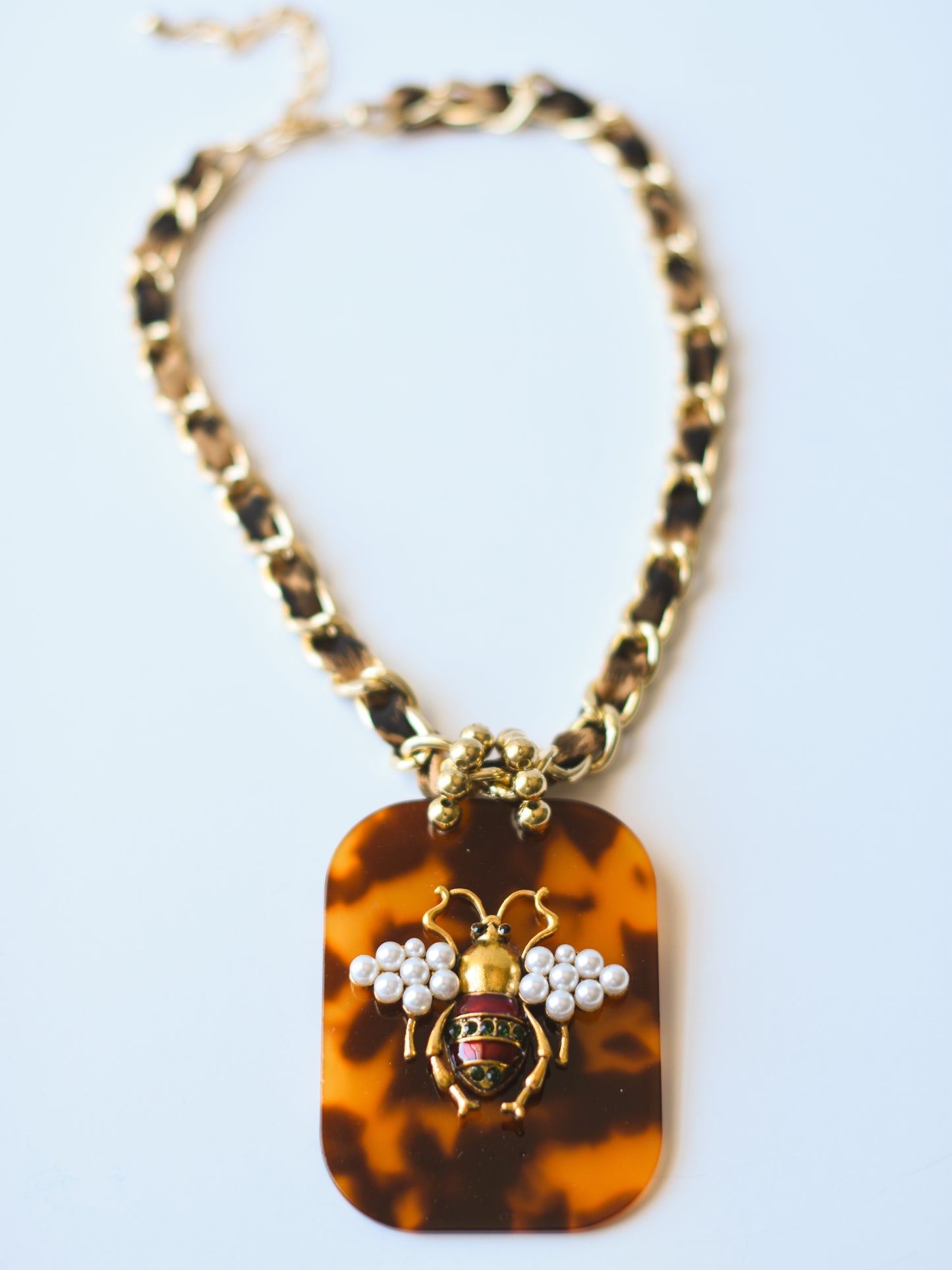 Honey & Tortoise Necklace