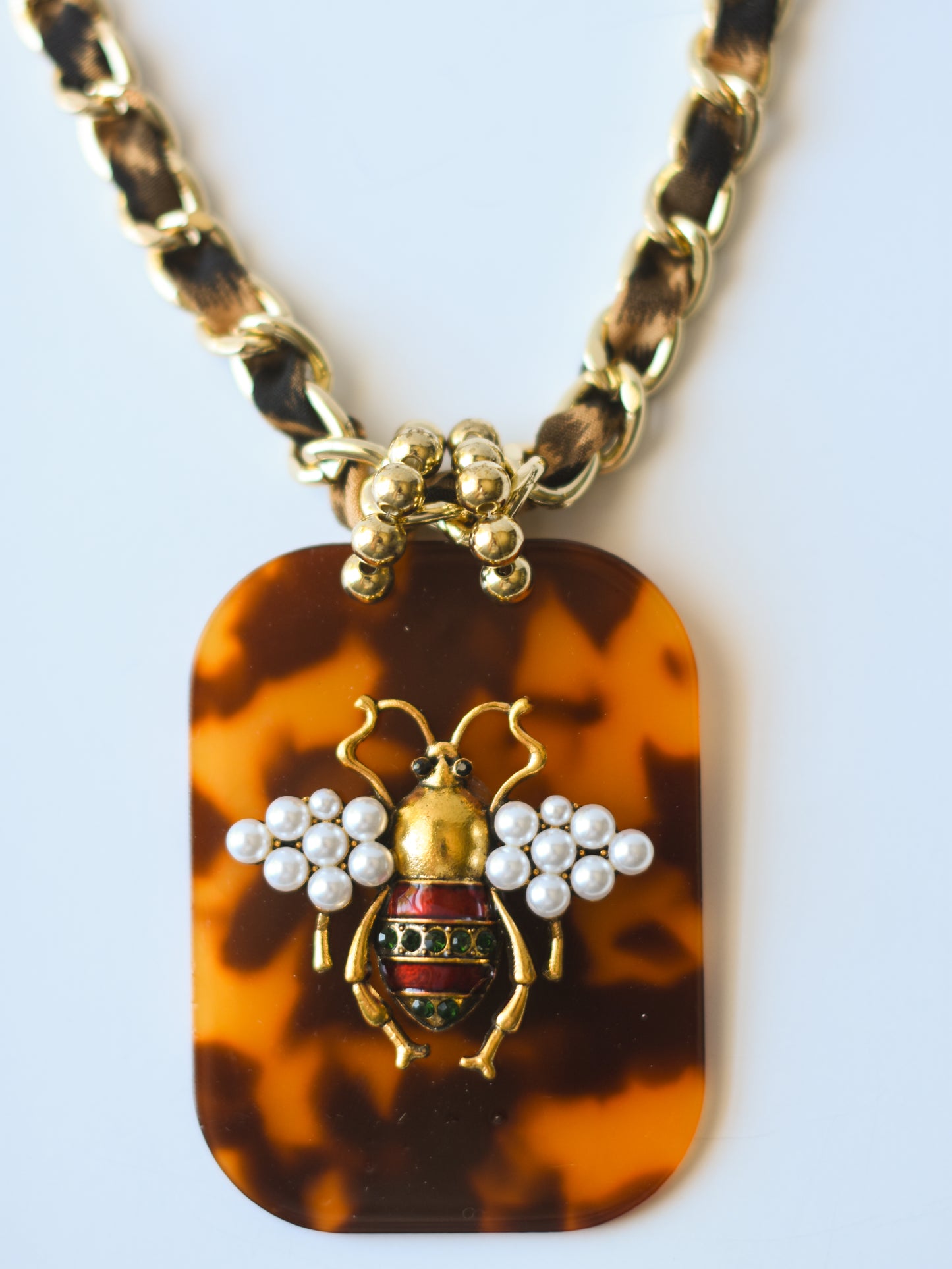 Honey & Tortoise Necklace