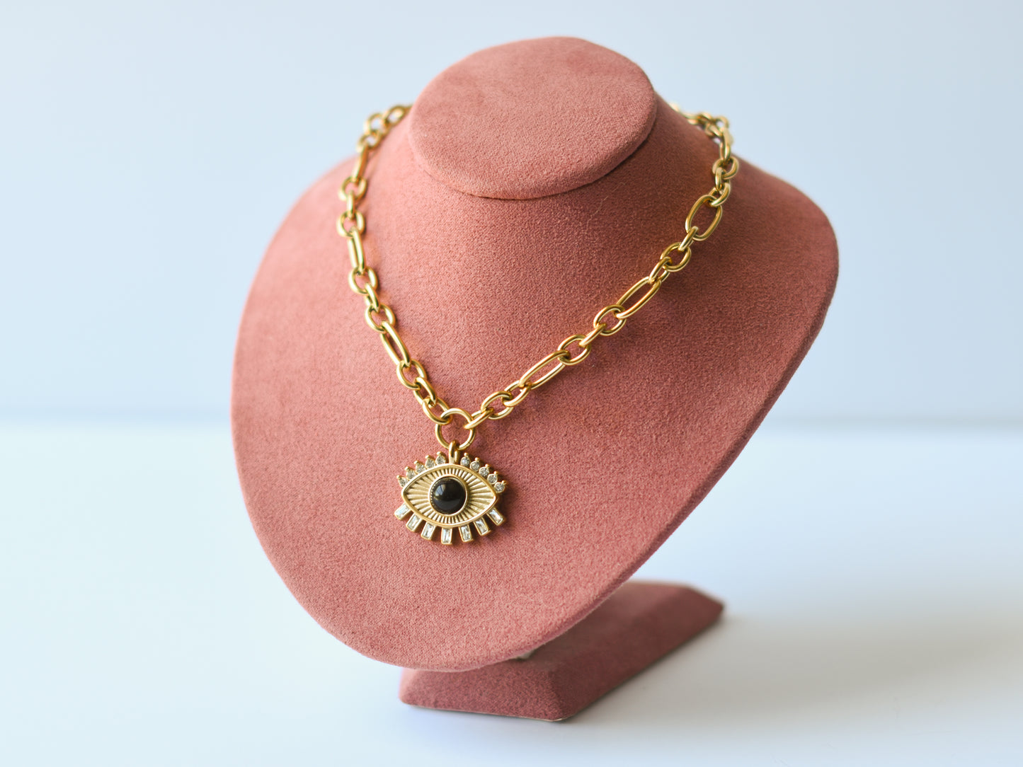 Golden Gaze Necklace