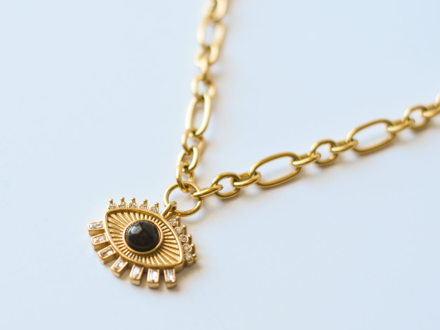 Golden Gaze Necklace