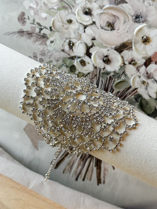 Crystal Web Bracelet