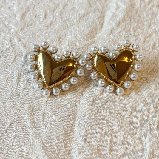 GOLD Bloom Hearts