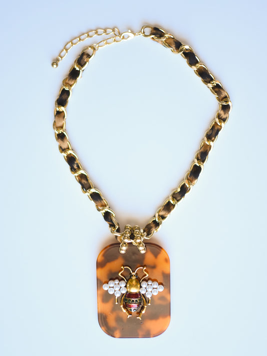 Honey & Tortoise Necklace