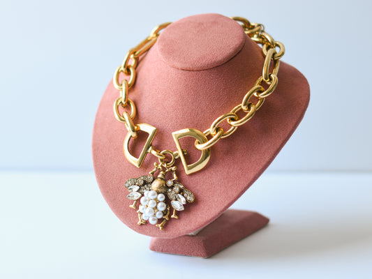 Queen Bee Statement Necklace