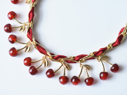 Cherry Bomb Necklace
