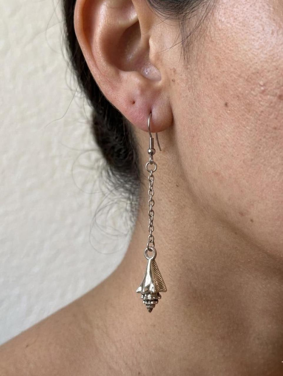 Nara Bloom Seashell Drift Earrings